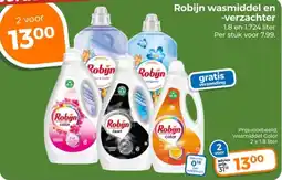 Trekpleister Robijn Wasmiddel en Verzachter aanbieding