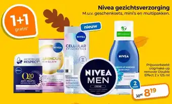 Trekpleister Nivea gezichtsverzorging aanbieding