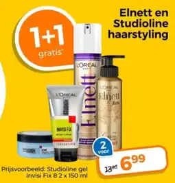 Trekpleister Elnett en Studioline Haarstyling aanbieding