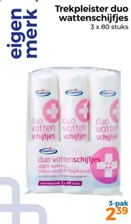 Trekpleister Trekpleister Duo Wattenschijfjes aanbieding