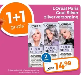 Trekpleister L'Oréal Paris Cool Silver Zilververzorging aanbieding