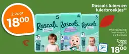 Trekpleister Rascals Luiers en Luierbroekjes aanbieding