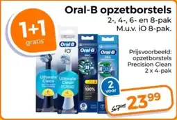 Trekpleister Oral-B Opzetborstels aanbieding