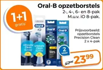 Trekpleister Oral-B Opzetborstels aanbieding