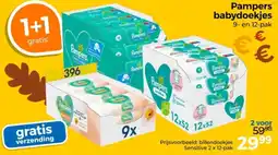 Trekpleister Pampers Babydoekjes aanbieding