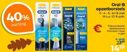 Trekpleister Oral-B opzetborstels aanbieding