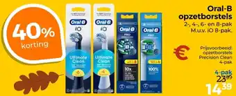 Trekpleister Oral-B opzetborstels aanbieding