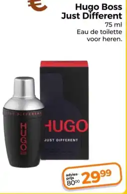 Trekpleister Hugo Boss Just Different aanbieding