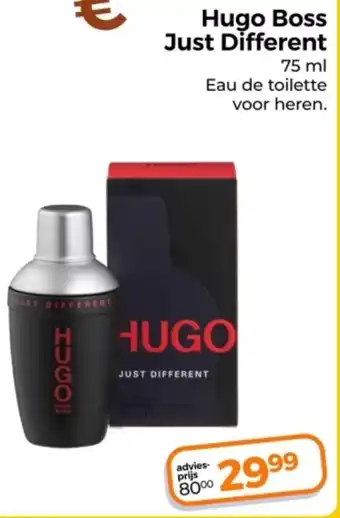Trekpleister Hugo Boss Just Different aanbieding