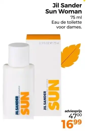 Trekpleister Jil Sander Sun Woman aanbieding
