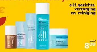 Trekpleister e.l.f. Gezichtsverzorging en Reiniging aanbieding