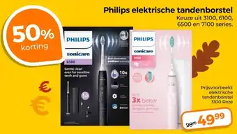 Trekpleister Philips elektrische tandenborstel aanbieding