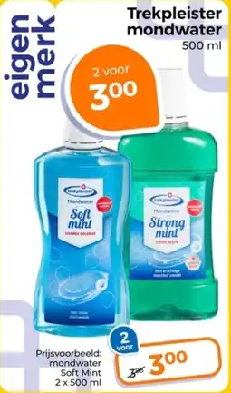 Trekpleister Trekpleister Mondwater aanbieding