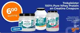 Trekpleister Trekpleister 100% Pure Whey Protein en Creatine Creapure aanbieding