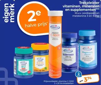Trekpleister Trekpleister Vitaminen, Mineralen en Supplementen aanbieding