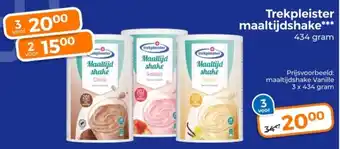 Trekpleister Trekpleister maaltijdshake aanbieding