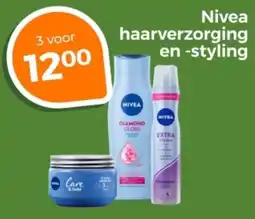 Trekpleister Nivea haarverzorging en styling aanbieding