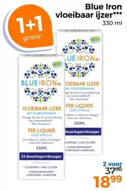 Trekpleister Blue Iron Vloeibaar Ijzer aanbieding