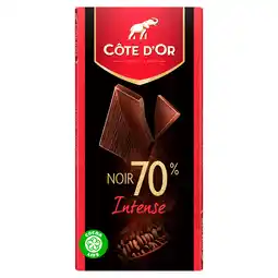 PLUS Côte d'Or Intense noir 70% aanbieding