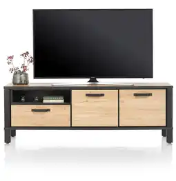 Happy@Home Sardinie, lowboard 170 cm - 2-deuren + 1-lade + 1-niche - natural aanbieding
