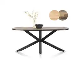 Happy@Home Sardinie, eetkamertafel ovaal 180 x 98 cm - natural aanbieding