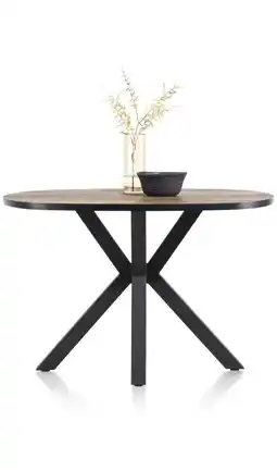 Happy@Home Sardinie, bartafel ovaal 140 x 98 cm (hoogte: 92 cm) - Driftwood aanbieding