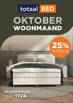 TotaalBED Boxspring Rana aanbieding