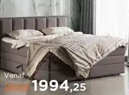 TotaalBED Opbergboxspring Aken met klep aanbieding