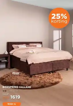 TotaalBED Boxspring Halland aanbieding