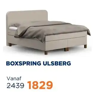 TotaalBED Boxspring Ulsberg vlak aanbieding