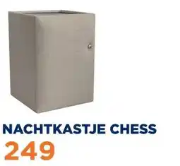 TotaalBED Nachtkastje Chess aanbieding