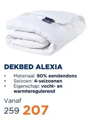 TotaalBED Dekbed Alexia 90% dons | 140 x 200 cm | 4-seizoenen aanbieding