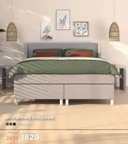 TotaalBED Boxspring Maloren aanbieding