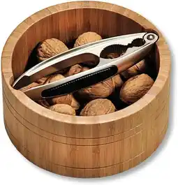 Amazon Kesper Ronde Moerkom Bamboe, Bruin, 17 cm aanbieding
