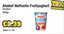 Budget Food Almhof Halfvolle Fruityoghurt aanbieding