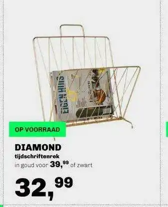 Trendhopper Diamond Tijdschriftenrek aanbieding