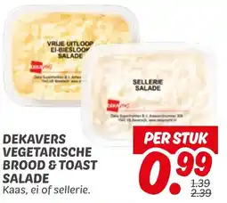 Dekamarkt Dekavers vegetarische brood&toast aanbieding