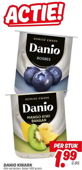 Dekamarkt Danio kwark aanbieding