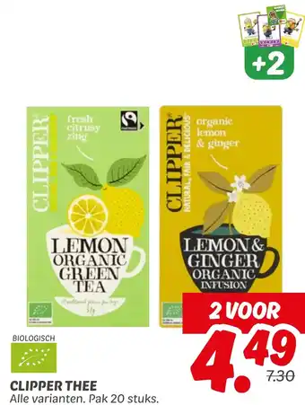 Dekamarkt Clipper thee aanbieding