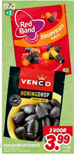 Dekamarkt Red band of venco aanbieding