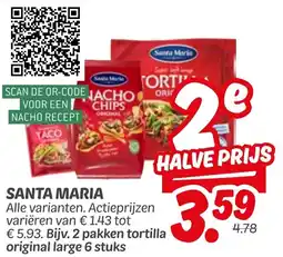 Dekamarkt Santa Maria aanbieding