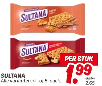 Dekamarkt Sultana aanbieding