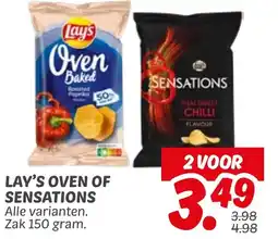 Dekamarkt Lay's oven of sensations aanbieding