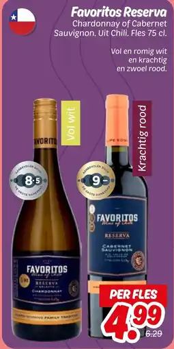 Dekamarkt Favoritos Reserva aanbieding