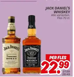 Dekamarkt Jack daniel's whiskey aanbieding