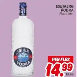 Dekamarkt Esbjaerg vodka aanbieding