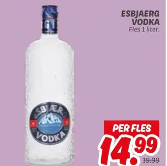 Dekamarkt Esbjaerg vodka aanbieding