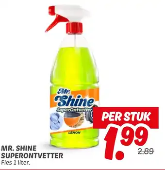 Dekamarkt Mr. shine superontvetter aanbieding