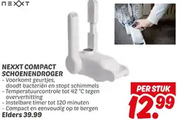 Dekamarkt Nexxt compact schoenendroger aanbieding