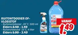 Dekamarkt Ruitontdooier of vloeistof aanbieding